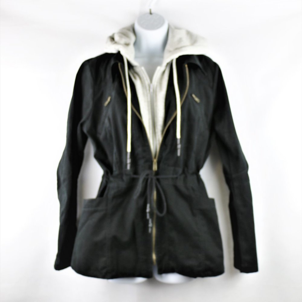 Hooded Combo Utility Jacket